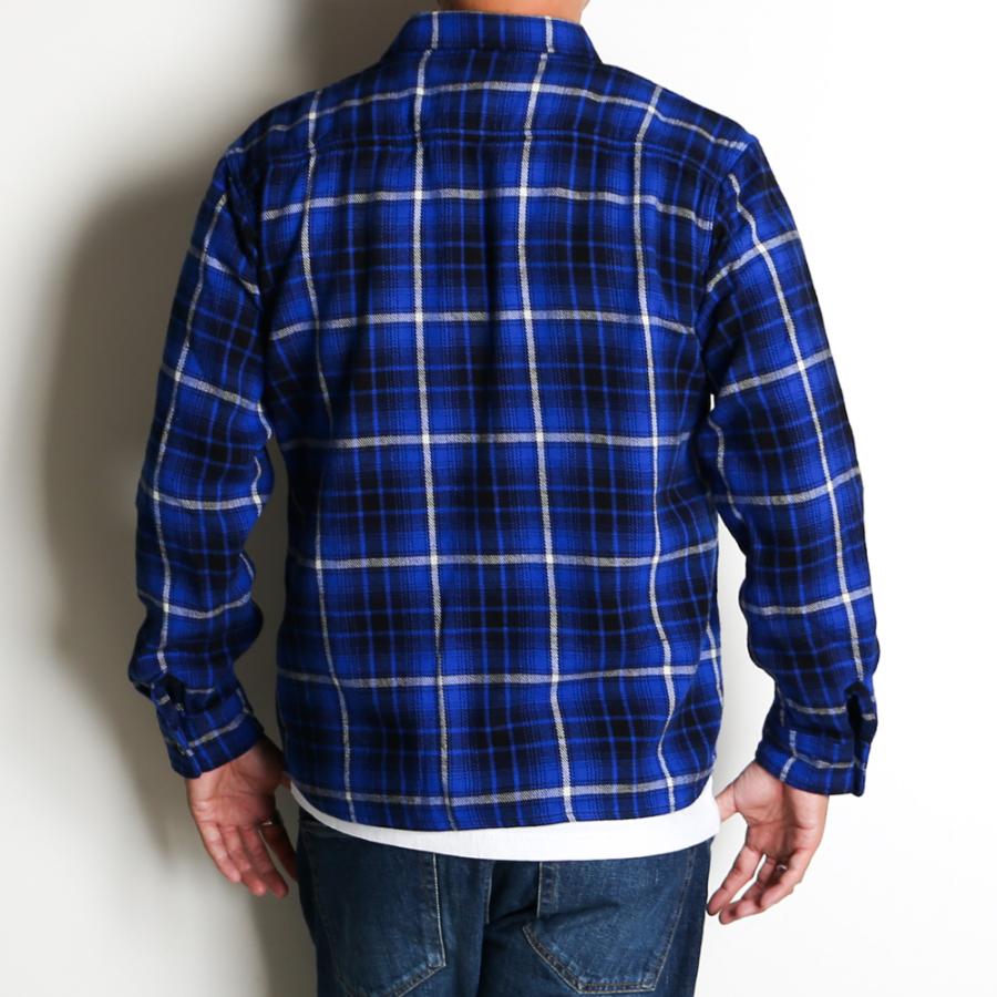 RATS（ラッツ） 【RATS/ラッツ】COTTON FLANNEL BLUE CHECK SHIRT