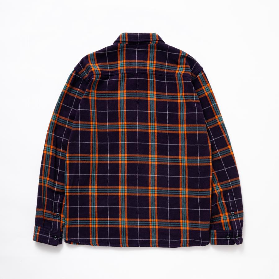 RATS（ラッツ） 【RATS/ラッツ】COTTON FLANNEL NAVY CHECK SHIRT