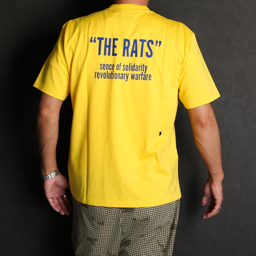 RATS（ラッツ） 【RATS/ラッツ】CIRCLE POCKET TEE - YELLOW / Tシャツ 