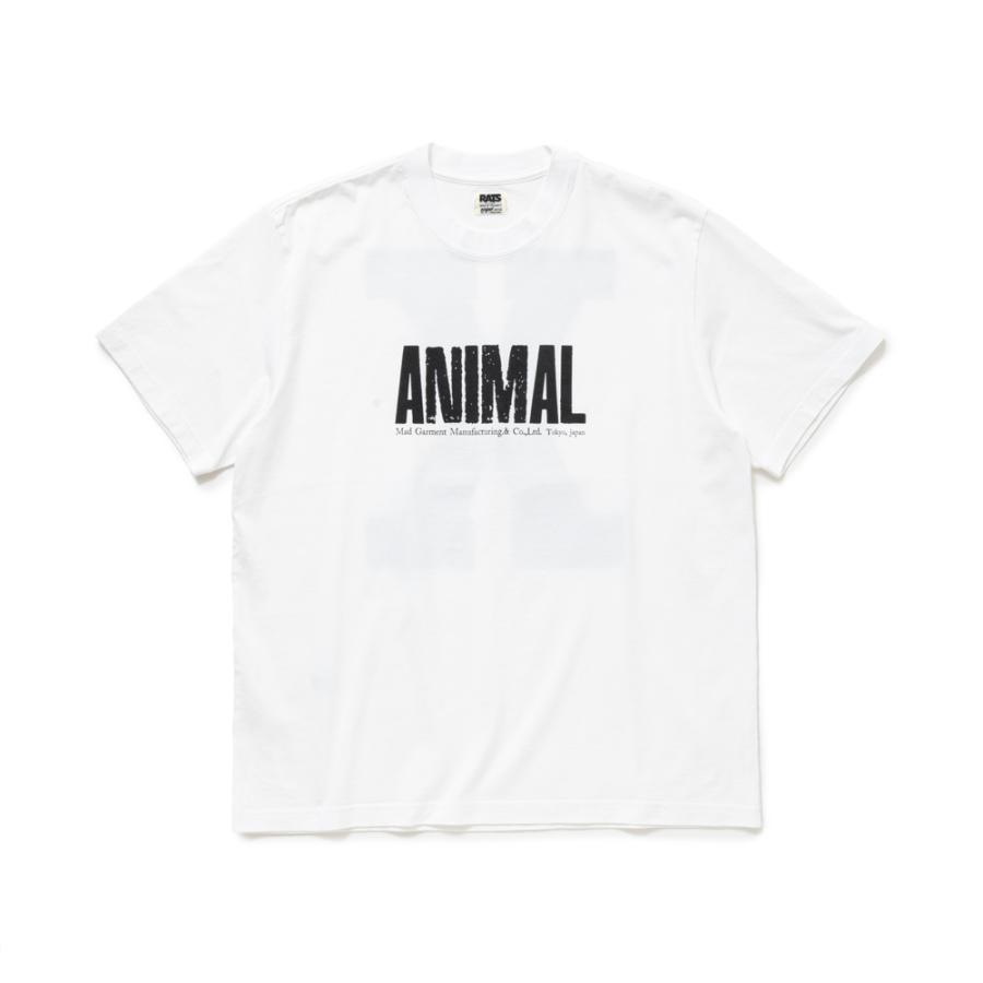 RATS（ラッツ） 【RATS/ラッツ】ANIMAL X TEE - WHITE / Tシャツ / 24