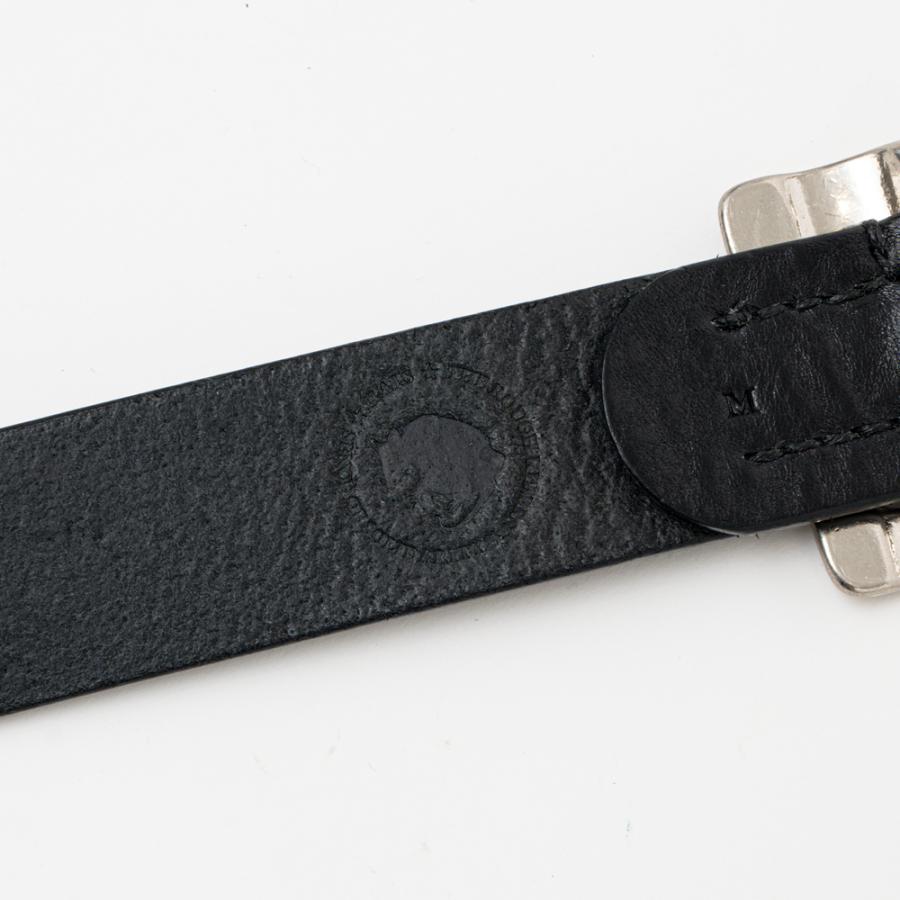 RATS（ラッツ） 【RATS/ラッツ】LEATHER BELT - BLACK × BLACK