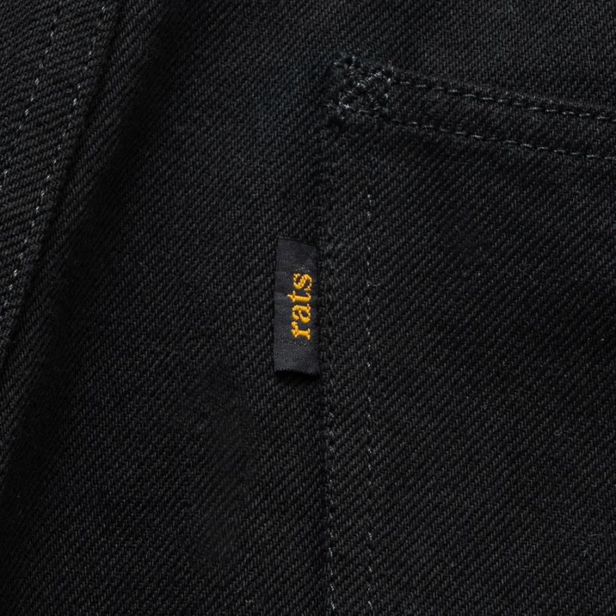 RATS（ラッツ） 【RATS/ラッツ】BLACK DENIM PANTS / ストレート