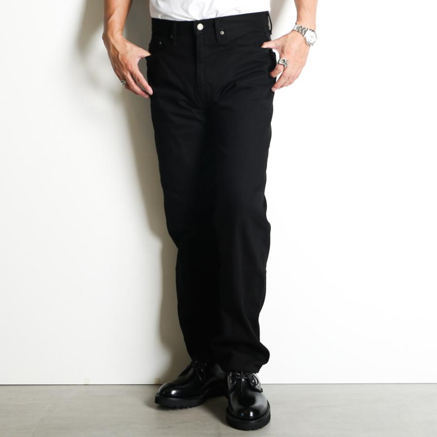 RATS（ラッツ） 【RATS/ラッツ】BLACK DENIM PANTS / ストレート