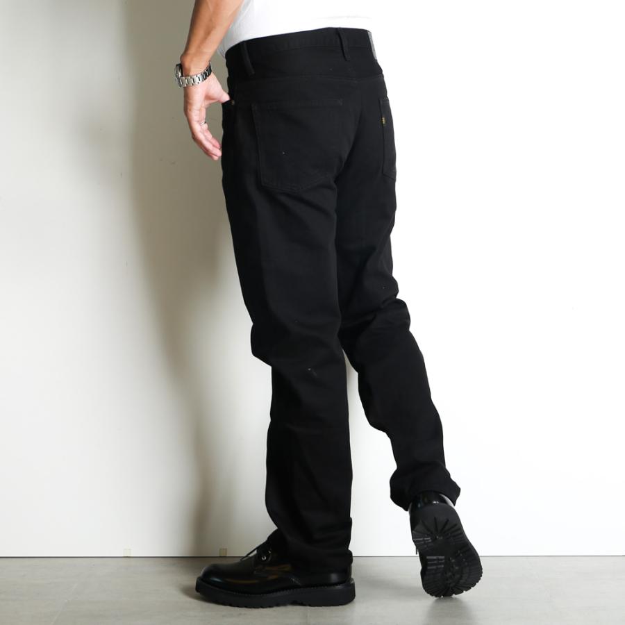 RATS（ラッツ） 【RATS/ラッツ】BLACK DENIM PANTS / ストレート