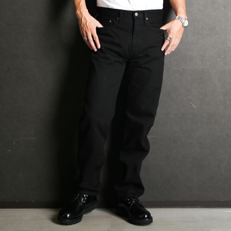 RATS（ラッツ） 【RATS/ラッツ】BLACK DENIM PANTS / ストレート