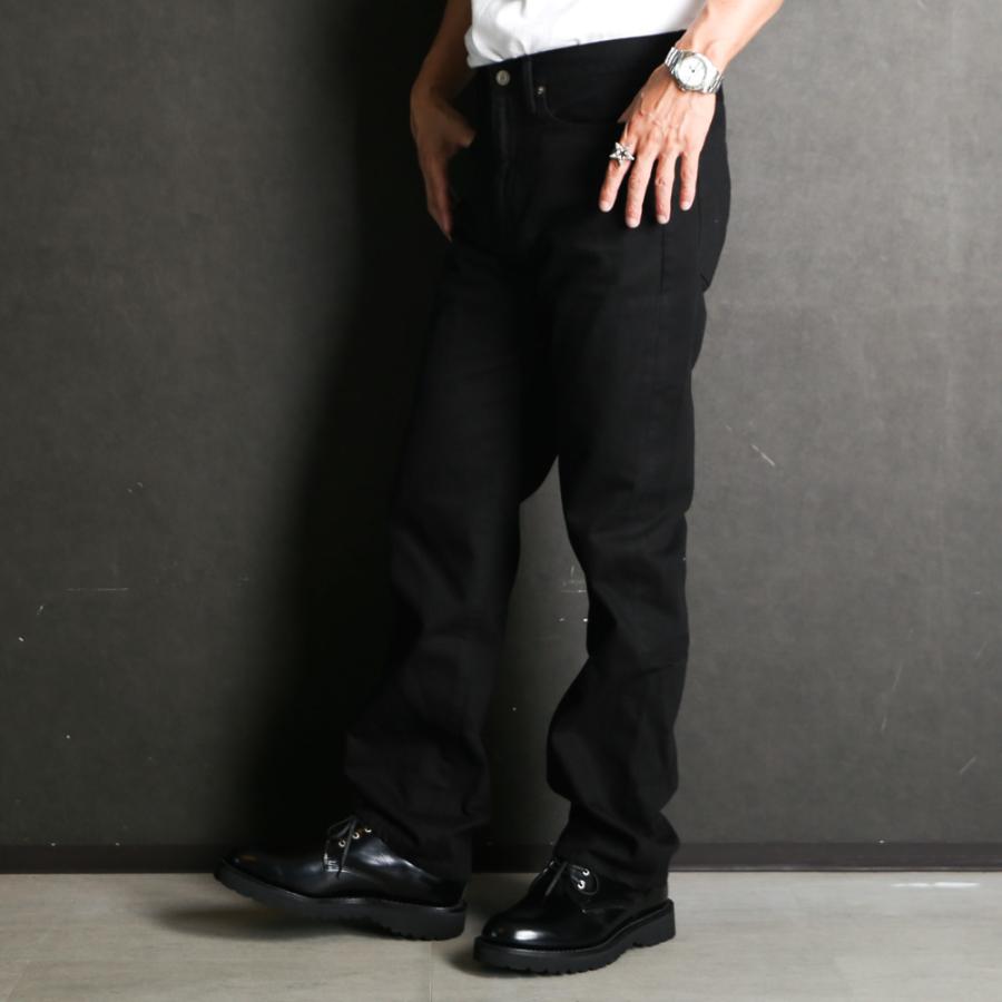 RATS（ラッツ） 【RATS/ラッツ】BLACK DENIM PANTS / ストレート