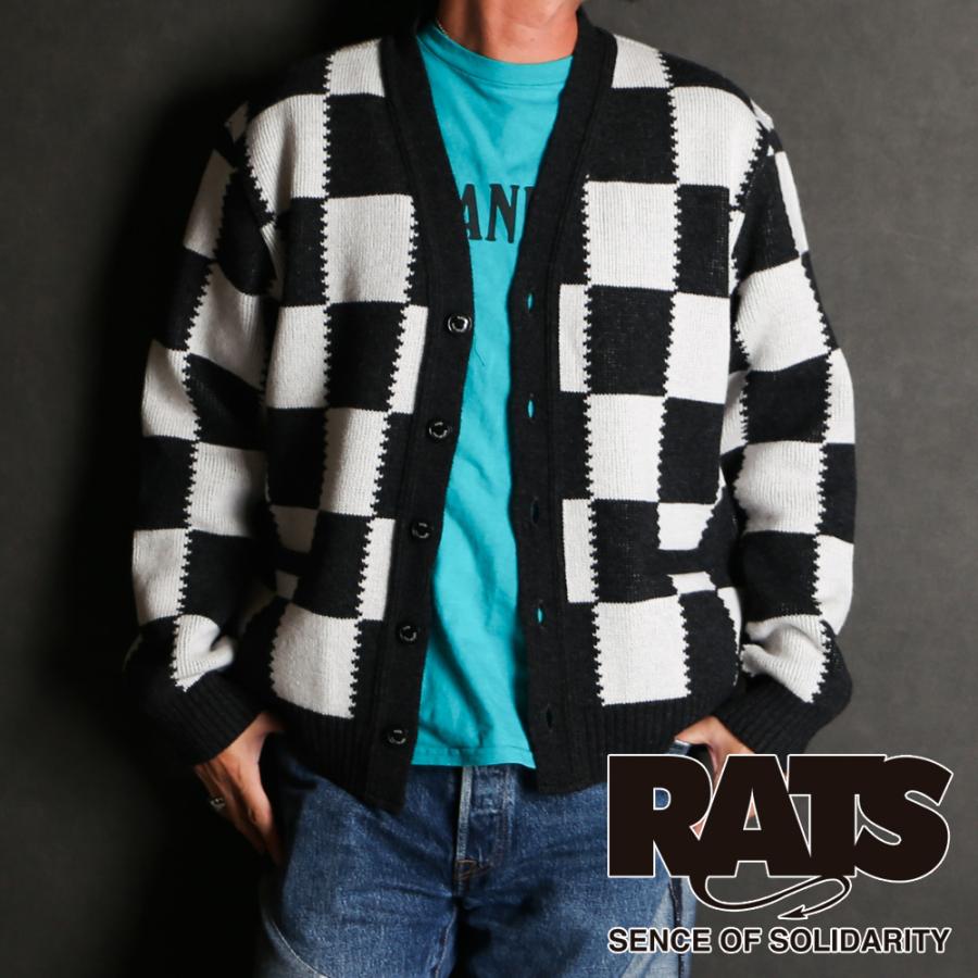 RATS（ラッツ） 【RATS/ラッツ】CHECKER CARDIGAN / チェッカー