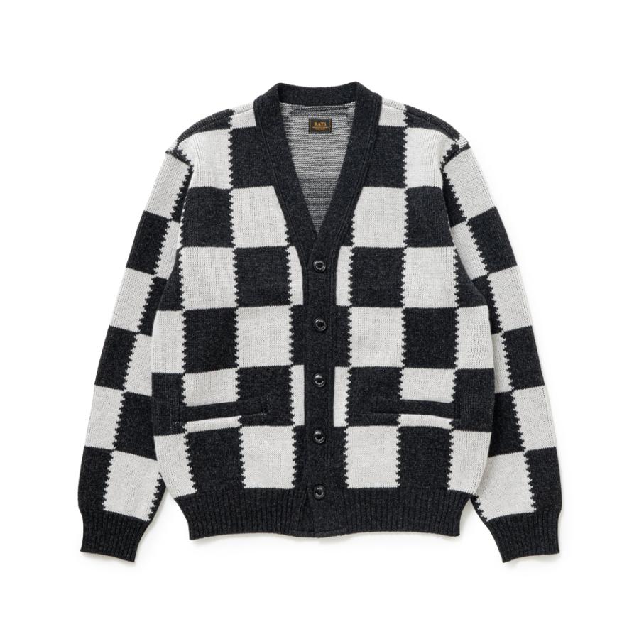 新品 RATS CHECKER CARDIGAN L キムタク カーディガン RATS（ラッツ） 【RATS/ラッツ】CHECKER CARDIGAN / チェッカー