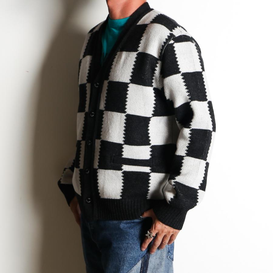 RATS（ラッツ） 【RATS/ラッツ】CHECKER CARDIGAN / チェッカー