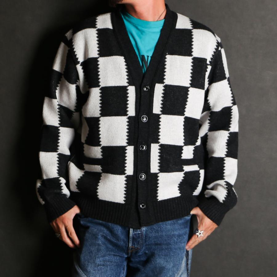 RATS（ラッツ） 【RATS/ラッツ】CHECKER CARDIGAN / チェッカー