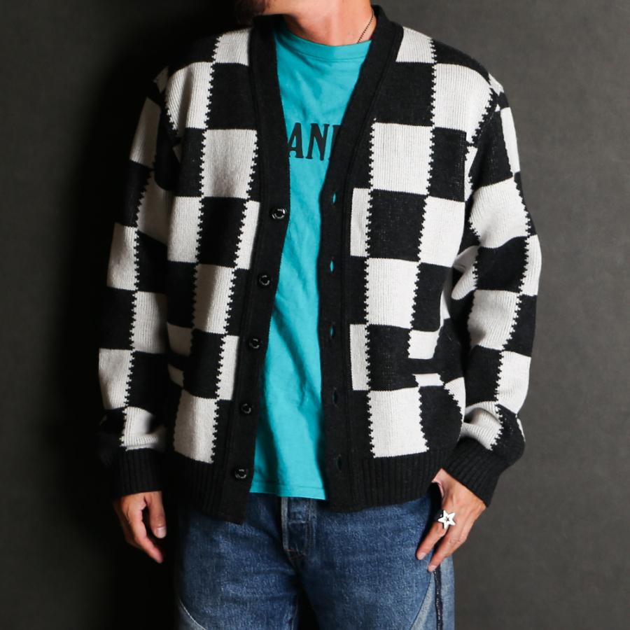 RATS（ラッツ） 【RATS/ラッツ】CHECKER CARDIGAN / チェッカー 