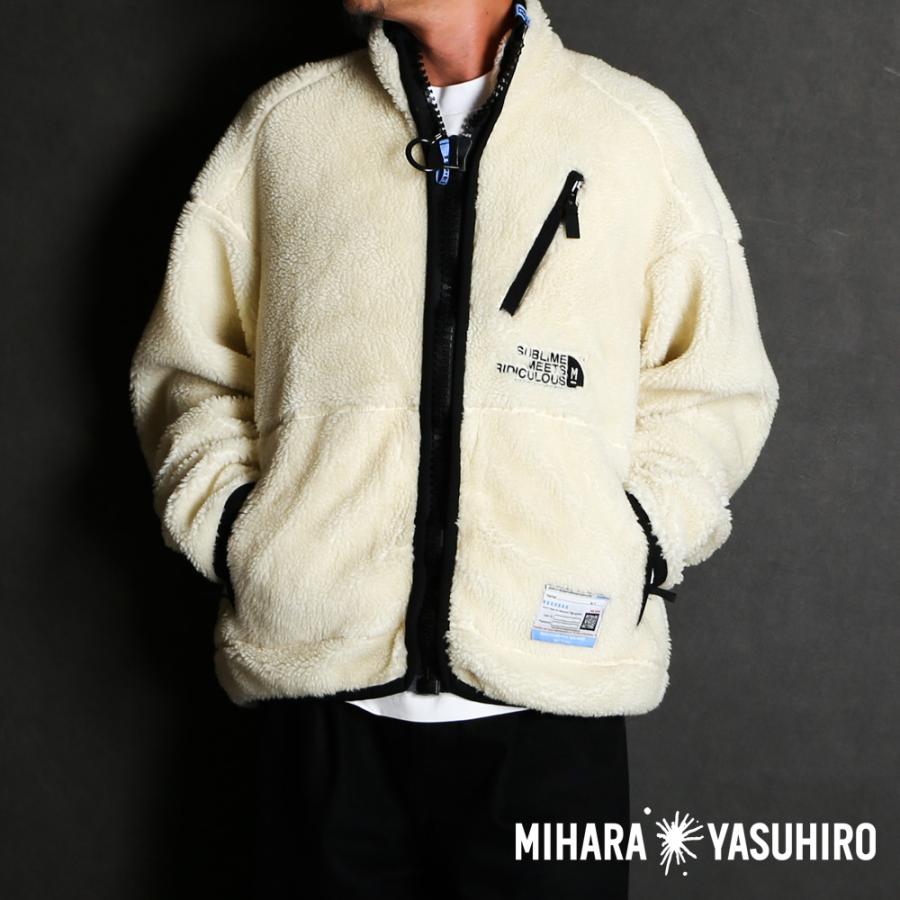 メゾン ミハラヤスヒロ23aw wide back boa blouson 46 Maison MIHARA YASUHIRO - ワイド バック ボアブルゾン - wide