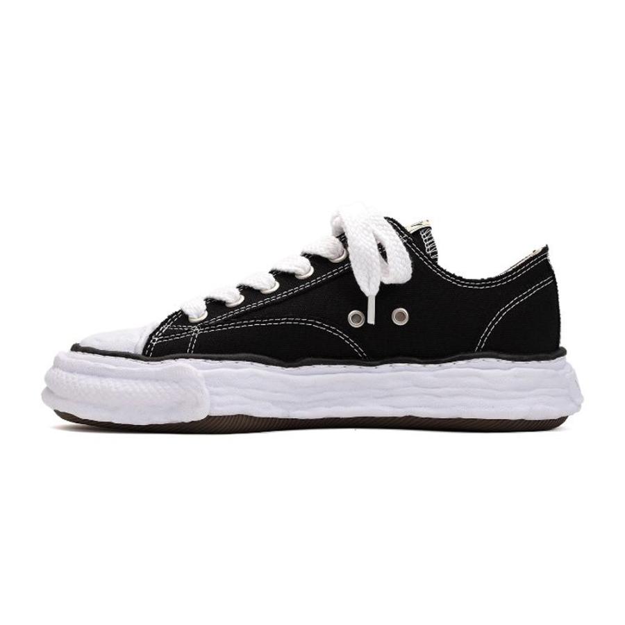 【Maison MIHARA YASUHIRO/メゾン ミハラヤスヒロ】"PETERSON23" original sole canvas lowcut sneaker - BLACK / A11FW702【送料無料】｜central5811｜05