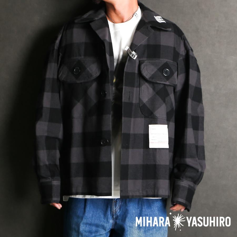 MAISON MIHARA YASUHIRO Check Shirt 48佐藤健 MAISON MIHARA YASUHIRO Check Shirt 佐藤健 - メルカリ