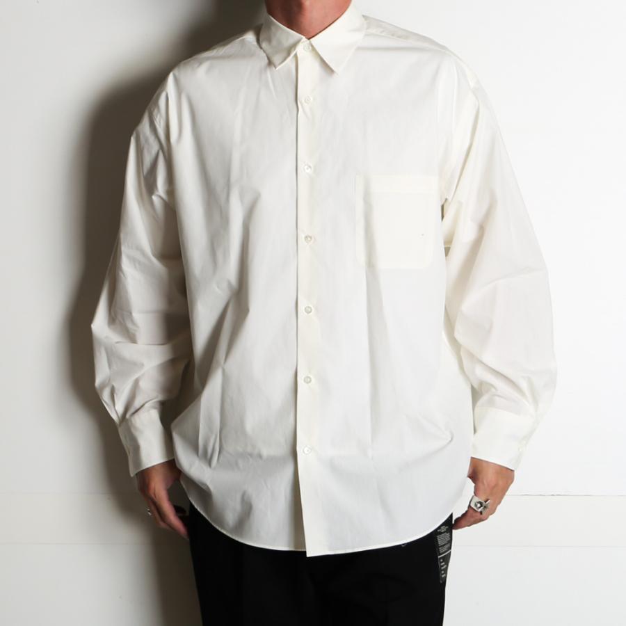 MARKAWARE confort fit shirts ホワイト MARKAWARE (マーカウェア)｜COMFORT FIT SHIRT WHITE 正規取扱店