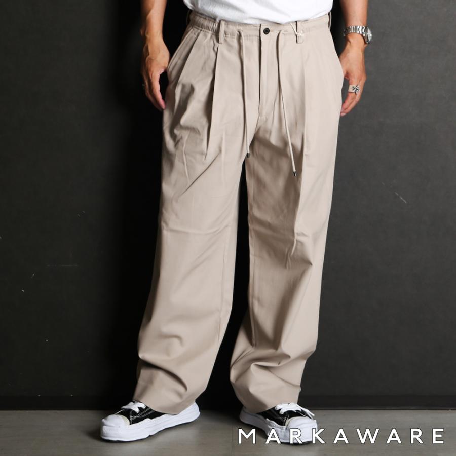 markaware（マーカウェア） 【MARKAWARE/マーカウェア】DOUBLE PLEATED