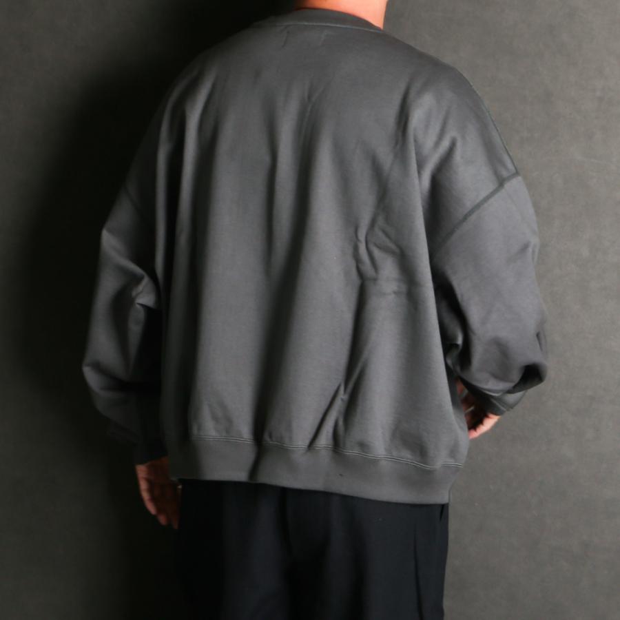 トップス Markaware 25AW Huge Sweat Forest Grey トップス Markaware 25AW Huge Sweat Forest Grey markaware