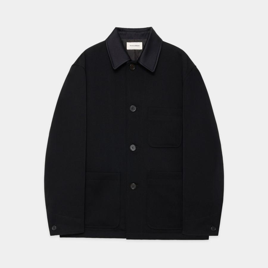 新品 MARKAWARE ウールブレザー ブラック 3/60オーガニックウールサバイバルクロス / コンフォート