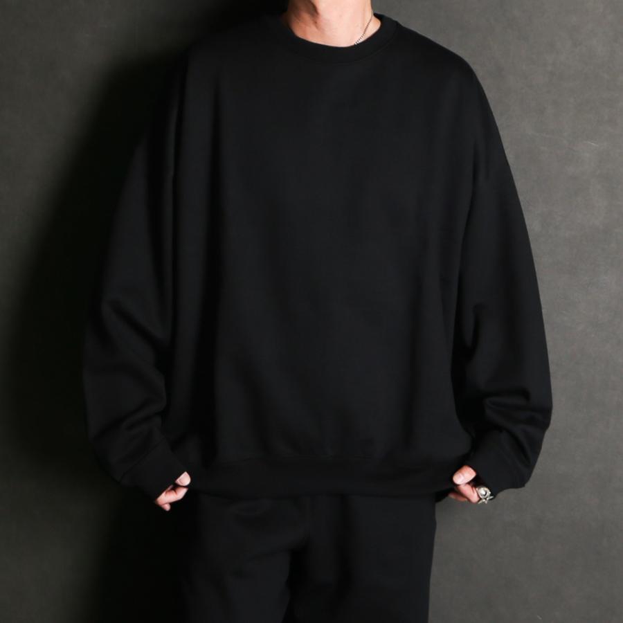 MARKAWARE HUGE SWEAT ブラック markaware（マーカウェア） 【MARKAWARE/マーカウェア】HUGE SWEAT