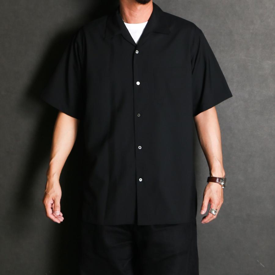 トップス 25ss MARKAWARE ITALIAN OPEN COLLAR SHIRT markaware（マーカウェア） 【MARKAWARE/マーカウェア】ITALIAN OPEN