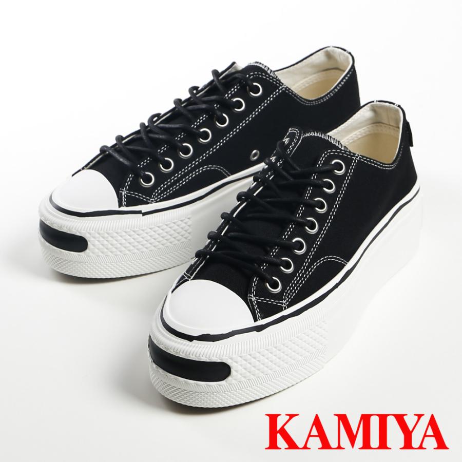 KAMIYA Joey Platform Sneaker ブラック 42 KAMIYA 【KAMIYA/カミヤ】