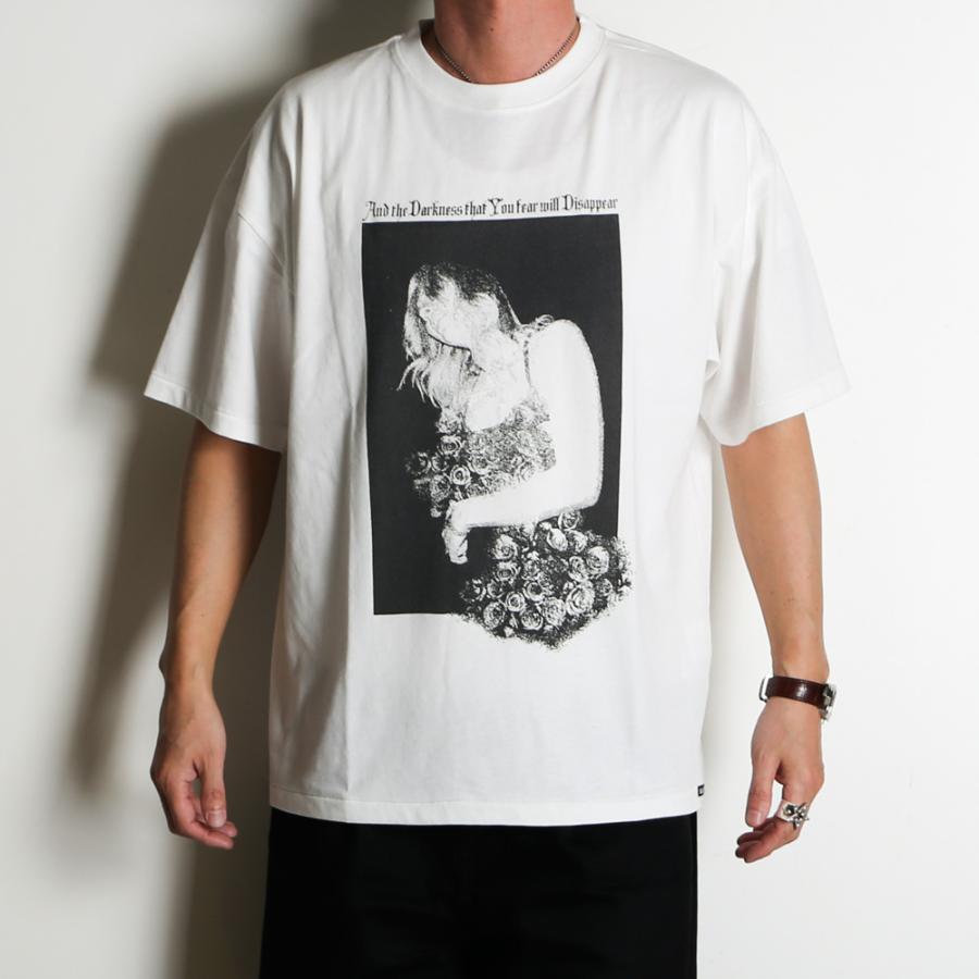 KAMIYA 【KAMIYA/カミヤ】“SWEET SMILE” Tee T/C - WHITE