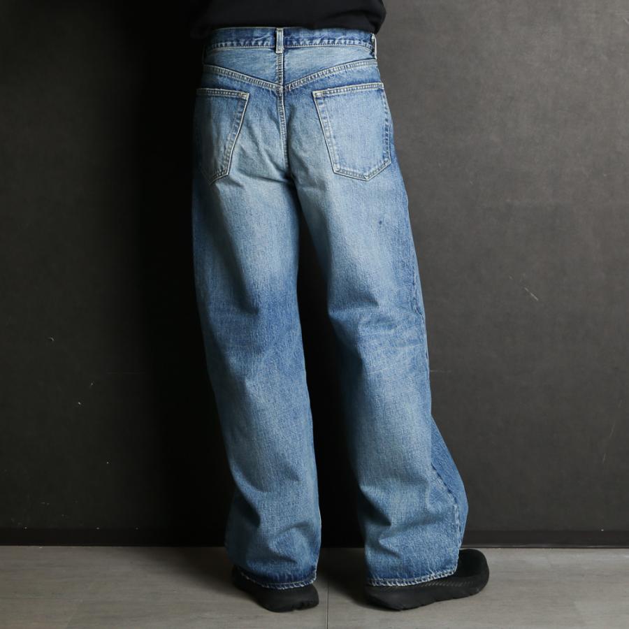 Marka マーカ ワイドレッグ ジーンズ デニム 新作 WIDE LEG JEANS - faded black - | marka(マーカ) / パンツ
