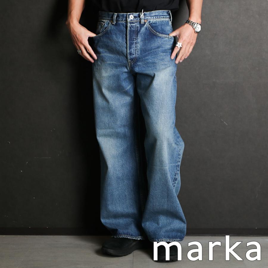 marka（マーカ） 【marka/マーカ】WIDE LEG JEANS - USED WASHED