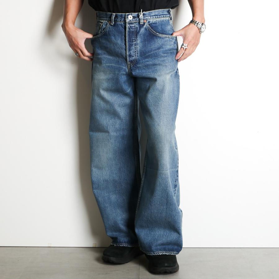 marka マーカ デニム M25C02PT01C marka（マーカ） 【marka/マーカ】WIDE LEG JEANS - USED WASHED