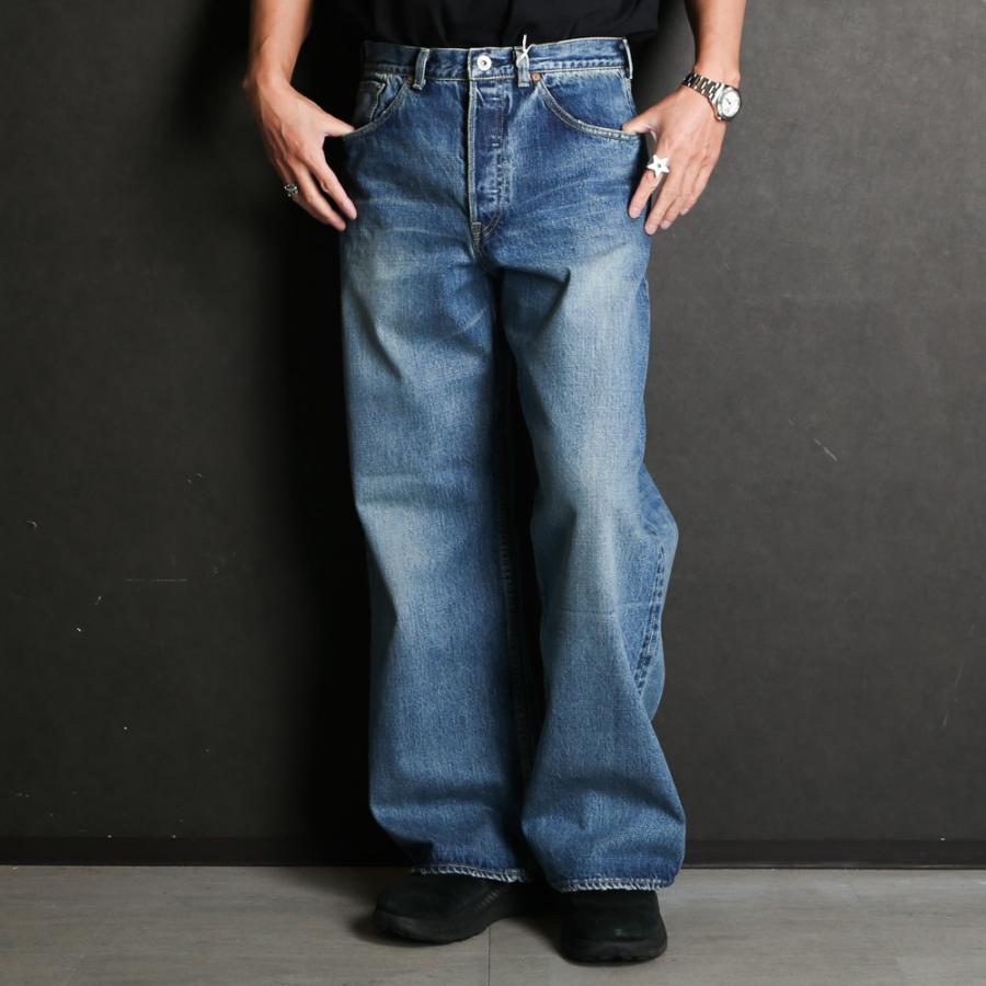 marka（マーカ） 【marka/マーカ】WIDE LEG JEANS - USED WASHED