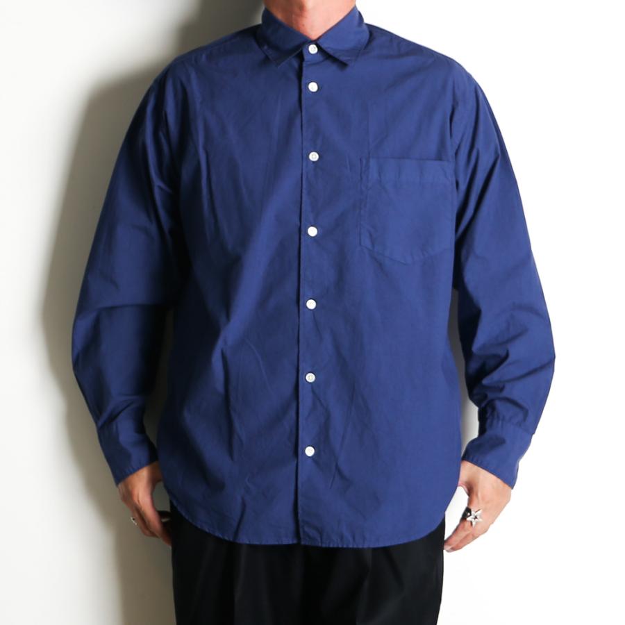 marka（マーカ） 【marka/マーカ】REGULAR COLLAR SHIRT - BLUE