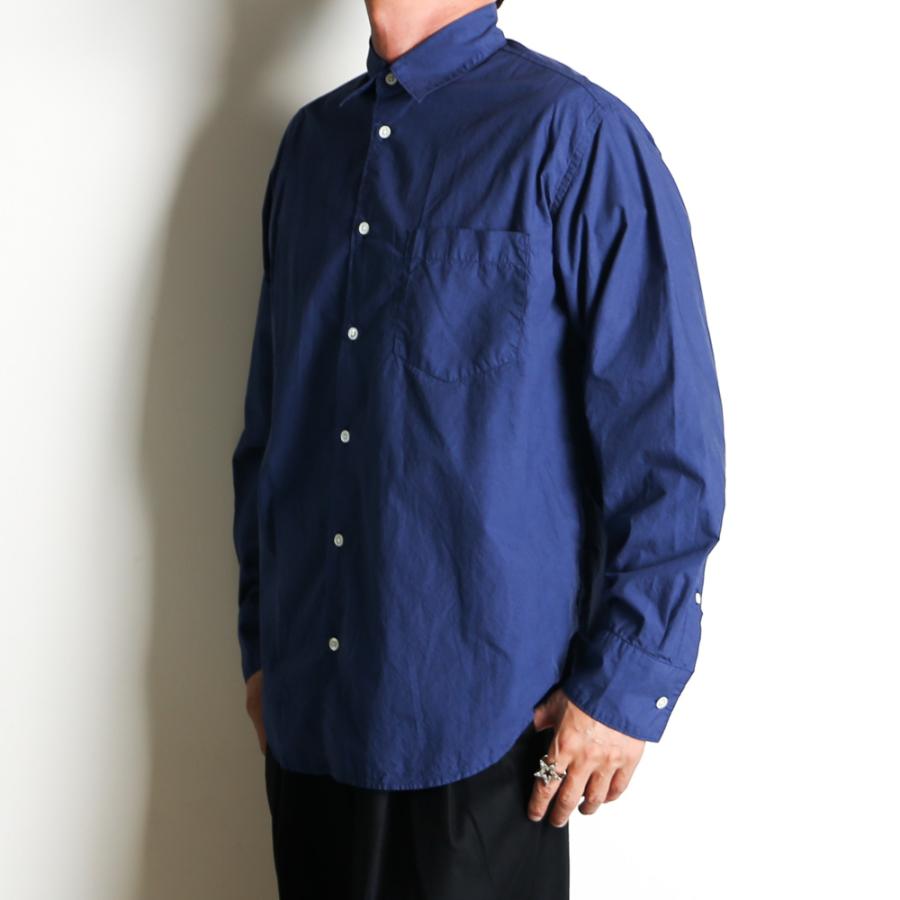 marka（マーカ） 【marka/マーカ】REGULAR COLLAR SHIRT - BLUE