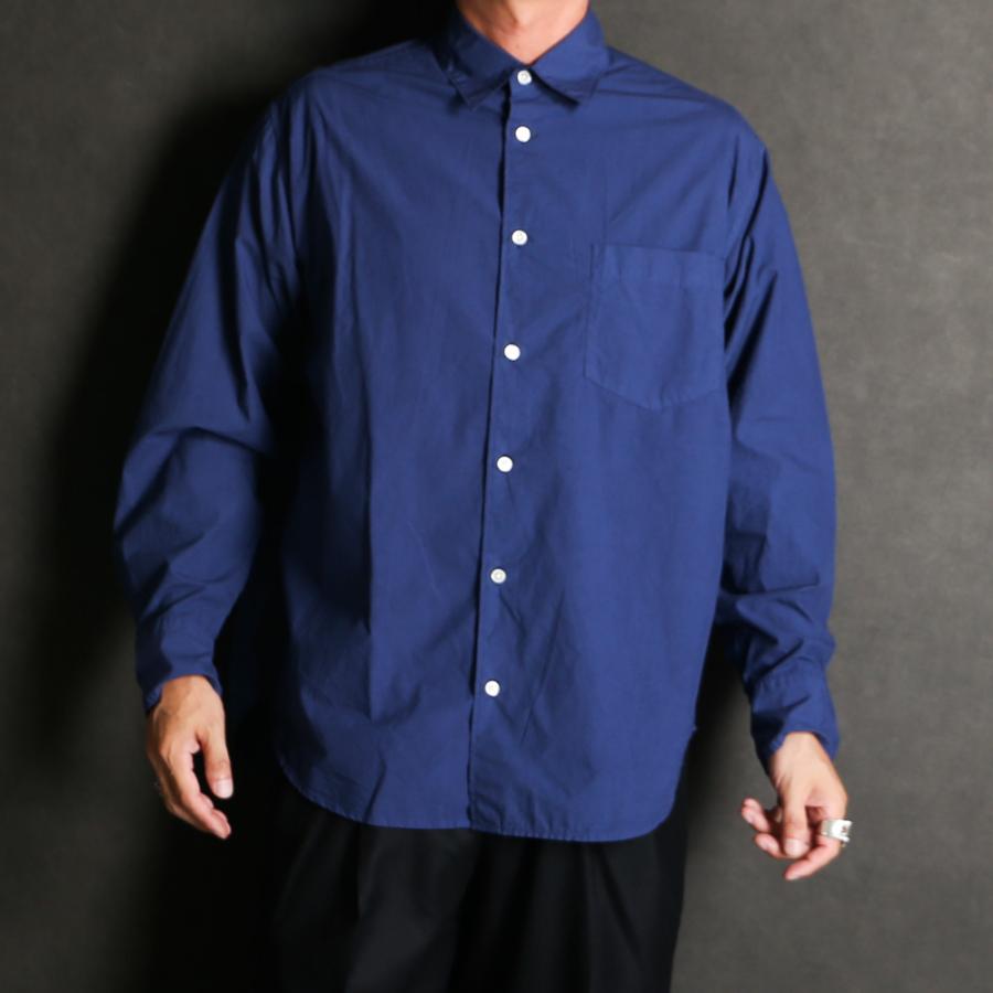 marka（マーカ） 【marka/マーカ】REGULAR COLLAR SHIRT - BLUE