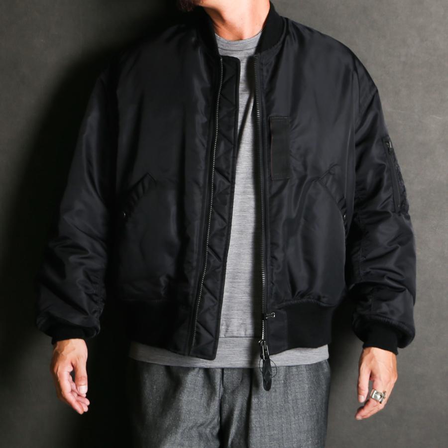 marka（マーカ） 【marka/マーカ】MA-1 - BLACK / ナイロンツイル