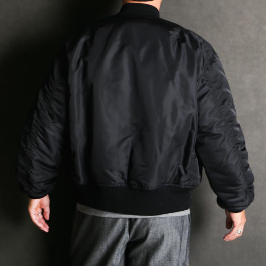 marka（マーカ） 【marka/マーカ】MA-1 - BLACK / ナイロンツイル