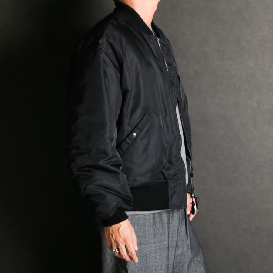 marka（マーカ） 【marka/マーカ】MA-1 - BLACK / ナイロンツイル