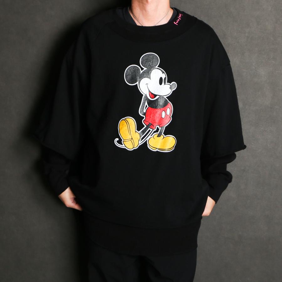 FACETASM ミッキーマウス MIMI-TEE-U12 FACETASM 【FACETASM/ファセッタズム】MICKEY LAYERD LONG