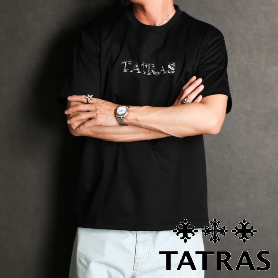 TATRAS Tシャツ RISTEN(リステン) ブラック サイズ02(M) TATRAS Tシャツ RISTEN(リステン) ブラック サイズ02(M)
