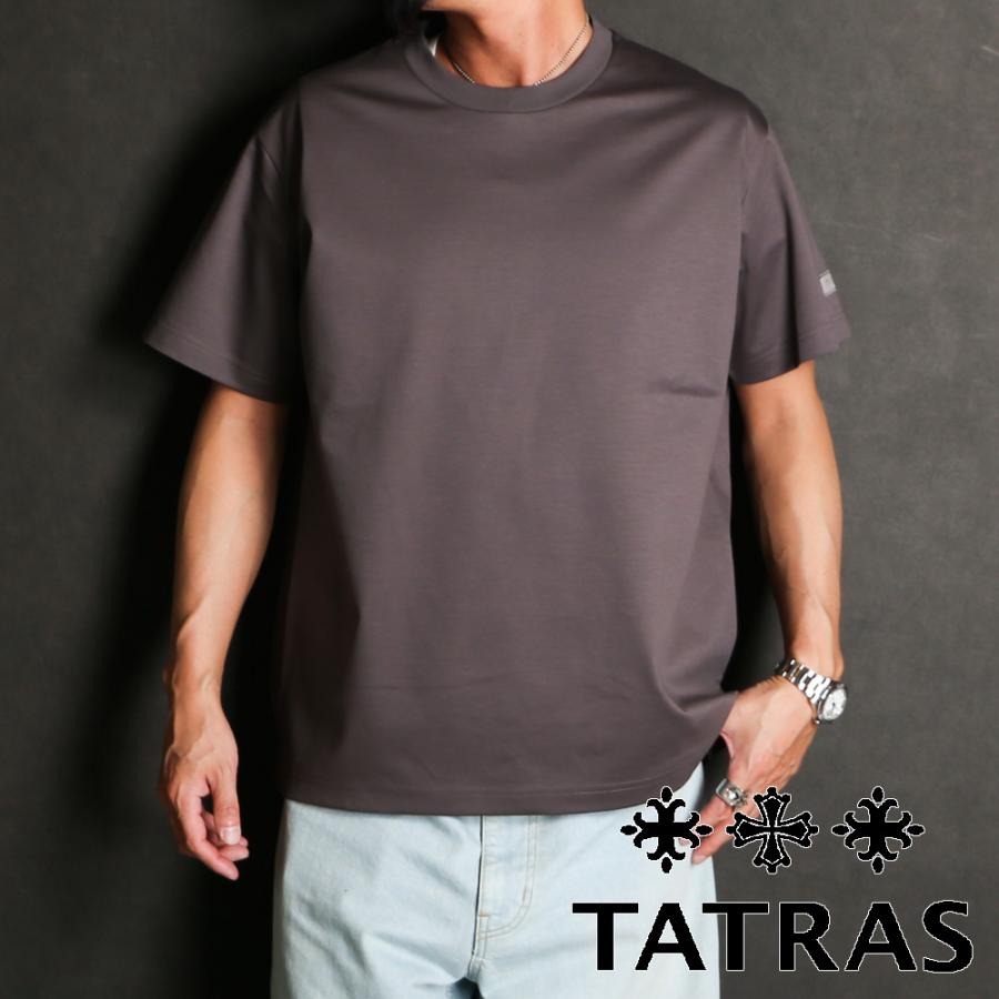 人気★TATRAS CIALO チアーロ Tシャツ★半袖 コットン シンプル TATRAS タトラス Tシャツ CIALO チアーロ MTAT25S8265-M メンズ