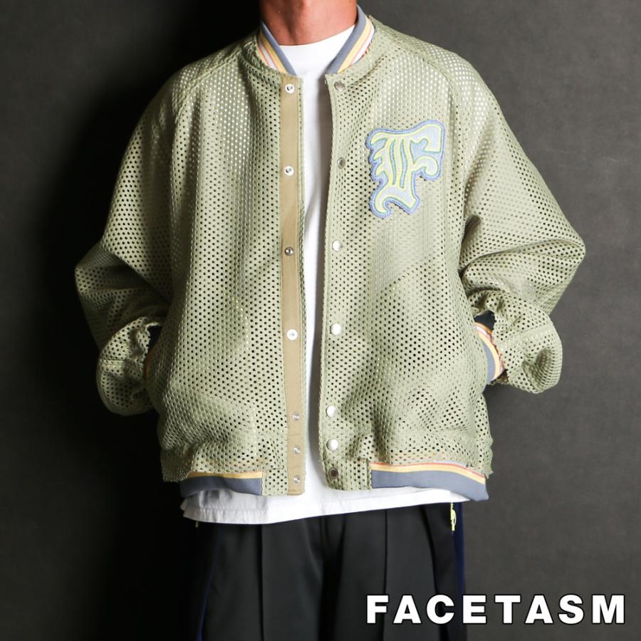 FACETASM メッシュスタジアムジャケット