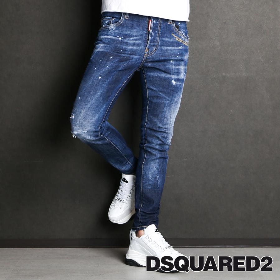 【国内正規品】【DSQUARED2/ディースクエアード】Skater Jean / スケーター ジーンズ / S71LB0780/S30664  :S71LB0780-S30664:CENTRAL5811 - 通販 - Yahoo!ショッピング