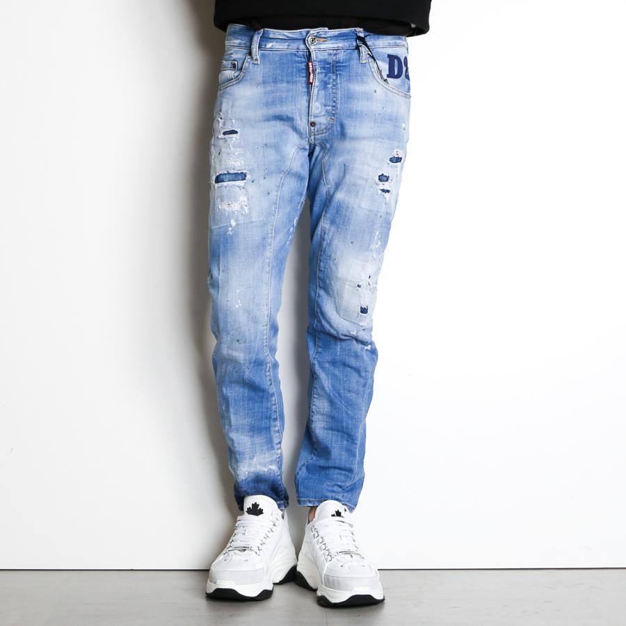 国内正規品】【DSQUARED2/ディースクエアード】Tidy Biker Jean