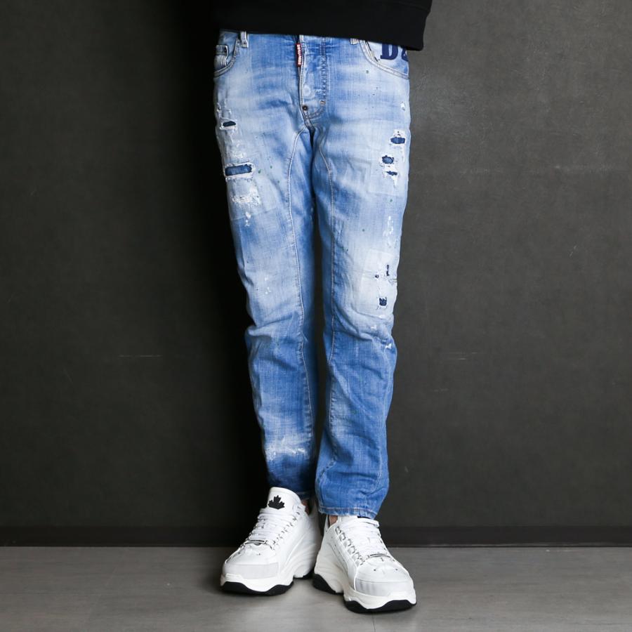 DSQUARED2 ディースクエアード TIDY BIKER JEAN 48-