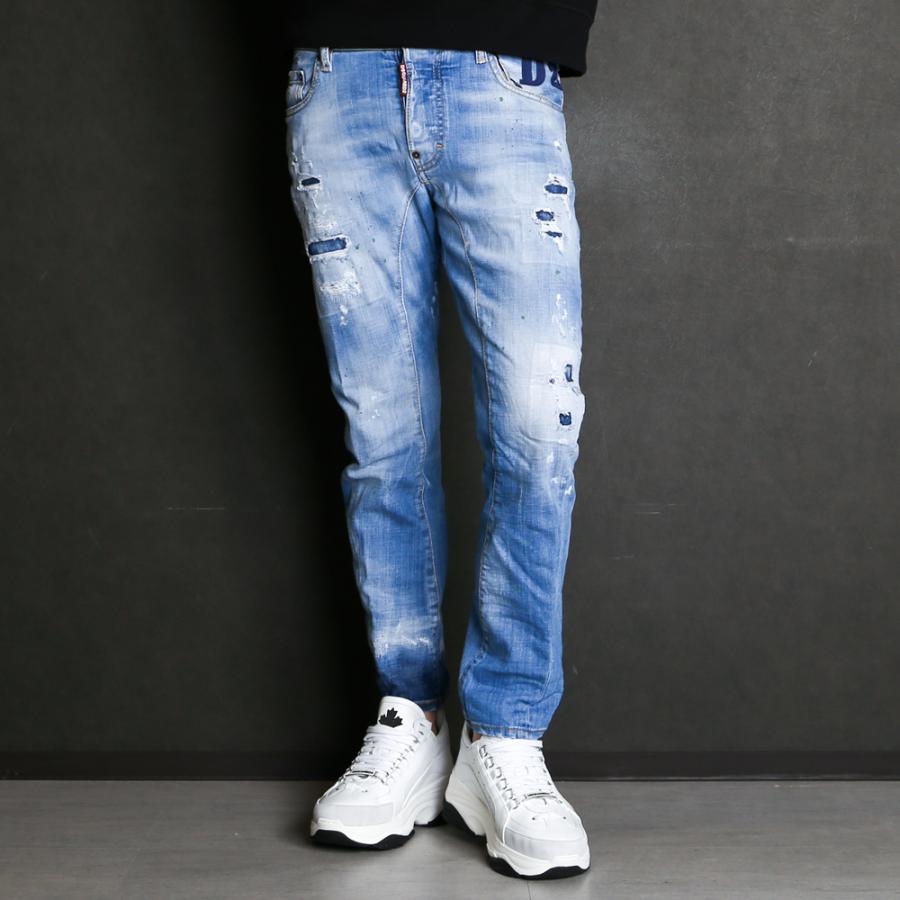 国内正規品】【DSQUARED2/ディースクエアード】Tidy Biker Jean