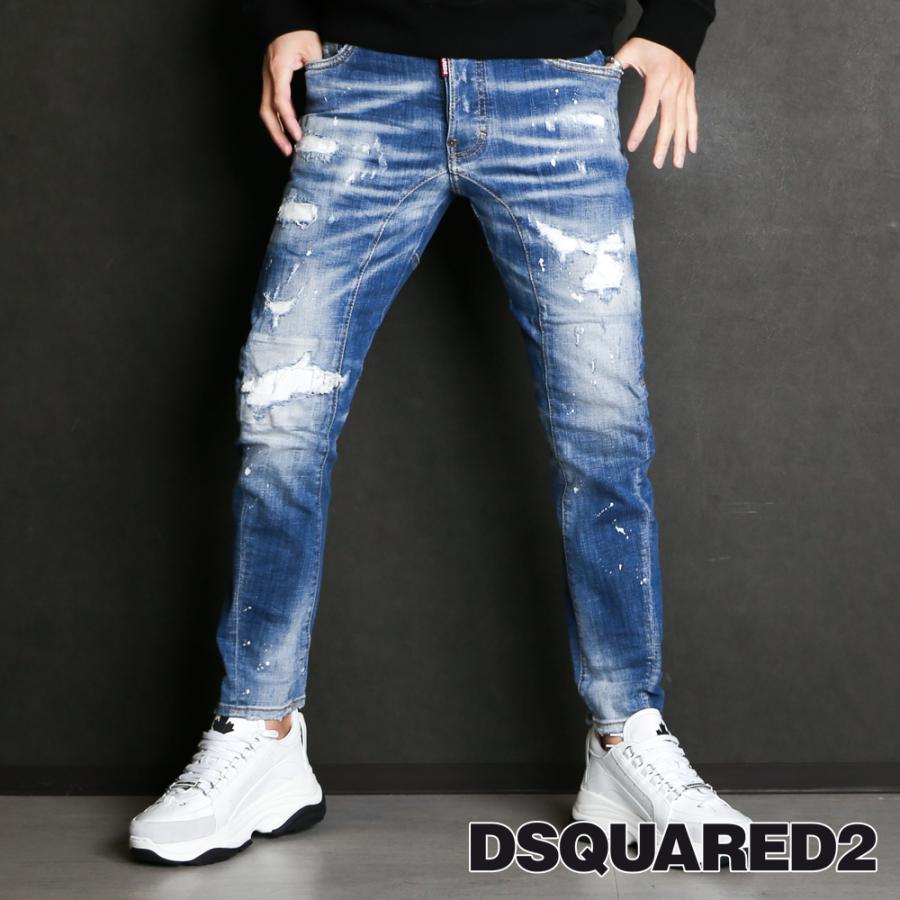 国内正規品】【DSQUARED2/ディースクエアード】Tidy Biker Jean