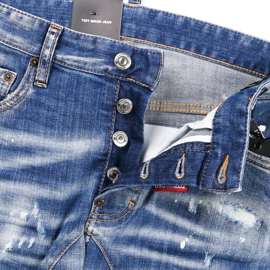 国内正規品】【DSQUARED2/ディースクエアード】Tidy Biker Jean