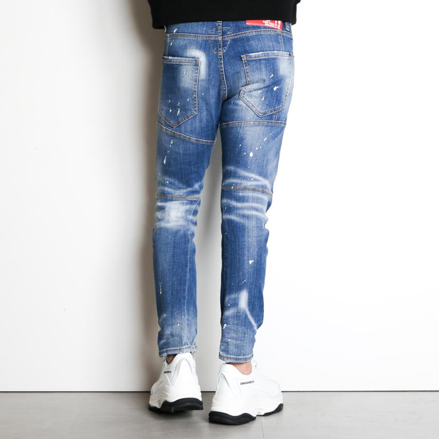 【国内正規品】【DSQUARED2/ディースクエアード】Tidy Biker Jean / タイディ バイカー ジーンズ /  S79LA0022/S30342