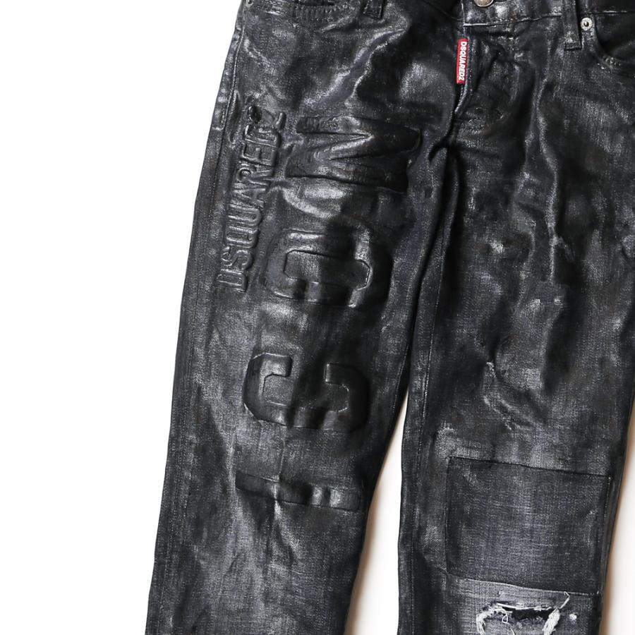 【国内正規品】【DSQUARED2/ディースクエアード】【レディース】Jennifer Cropped Jean / ジェニファー クロップド ジーンズ / S80LA0011/S30357の画像