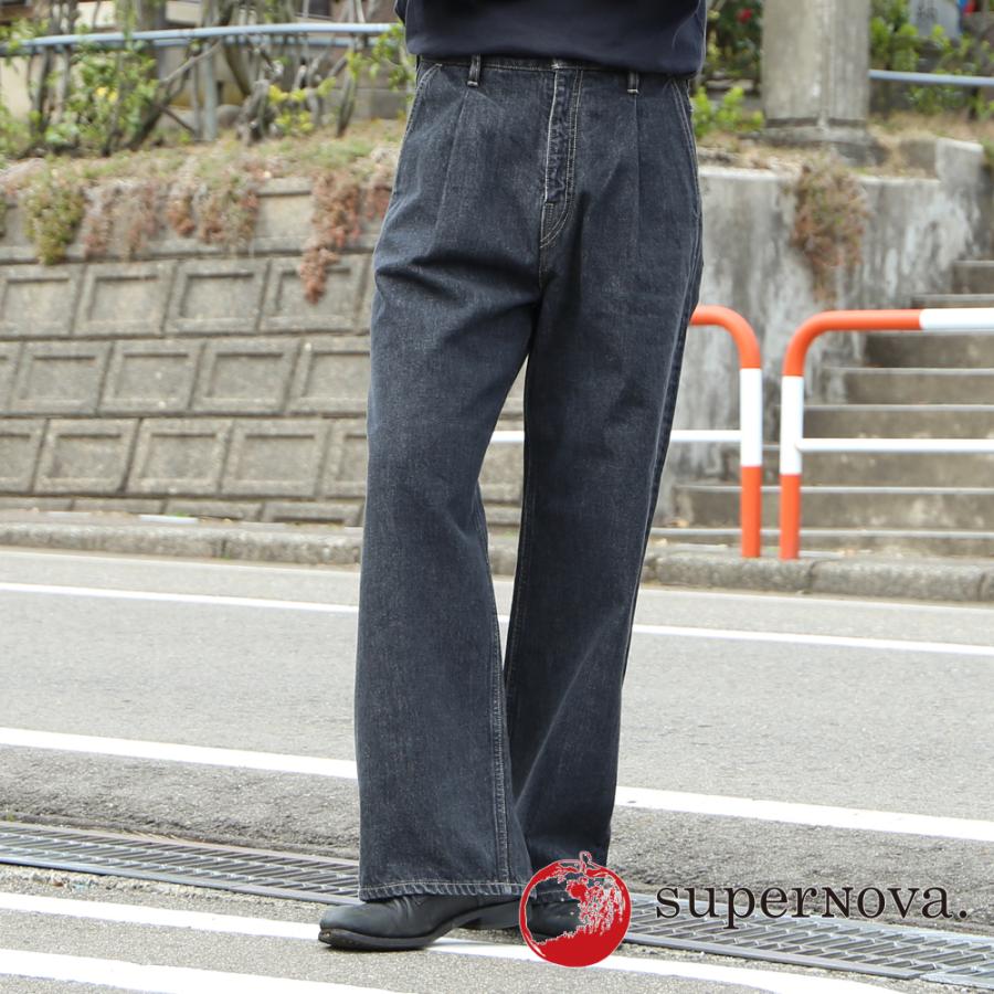 superNova. 【superNova./スーパーノヴァ】Selvedge wide jeans superNova. 【superNova./スーパーノヴァ】Selvedge wide jeans