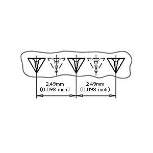 Jescar Frets (ジェスカー・フレット)  #57110 Stainless 2 lb roll (商品番号 : 79) フレット｜centralmusicshop｜03